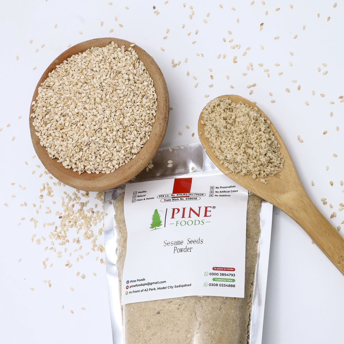 Pine Sesame Seeds | (سفید تل) For Hormonal Balance & Vital Energy