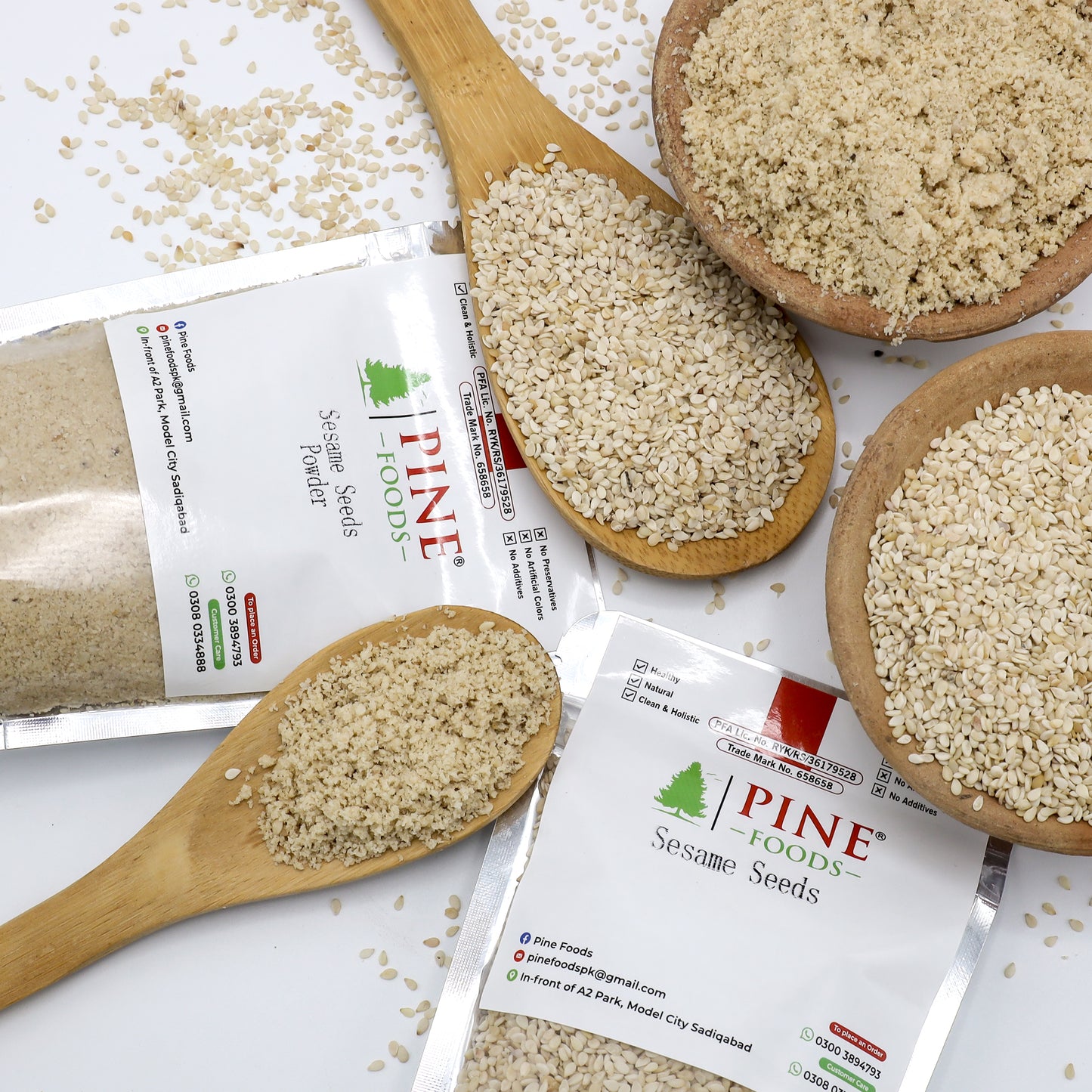 Pine Sesame Seeds | (سفید تل) For Hormonal Balance & Vital Energy