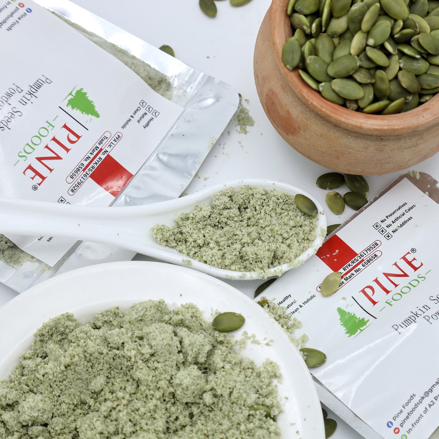 Pine Pumpkin Seeds |Green|Nutrient-Rich پمپکن سیڈز (بغیر چھلکا)