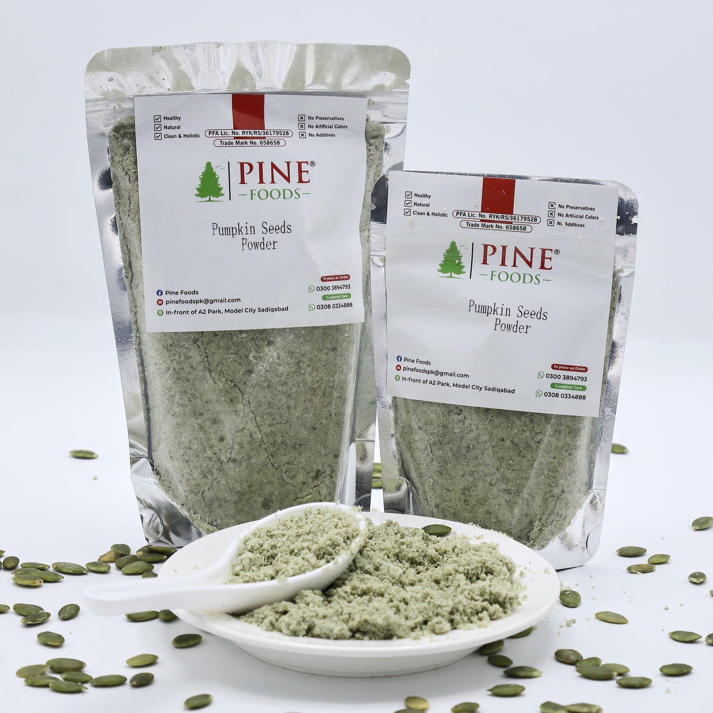 Pine Pumpkin Seeds |Green|Nutrient-Rich پمپکن سیڈز (بغیر چھلکا)