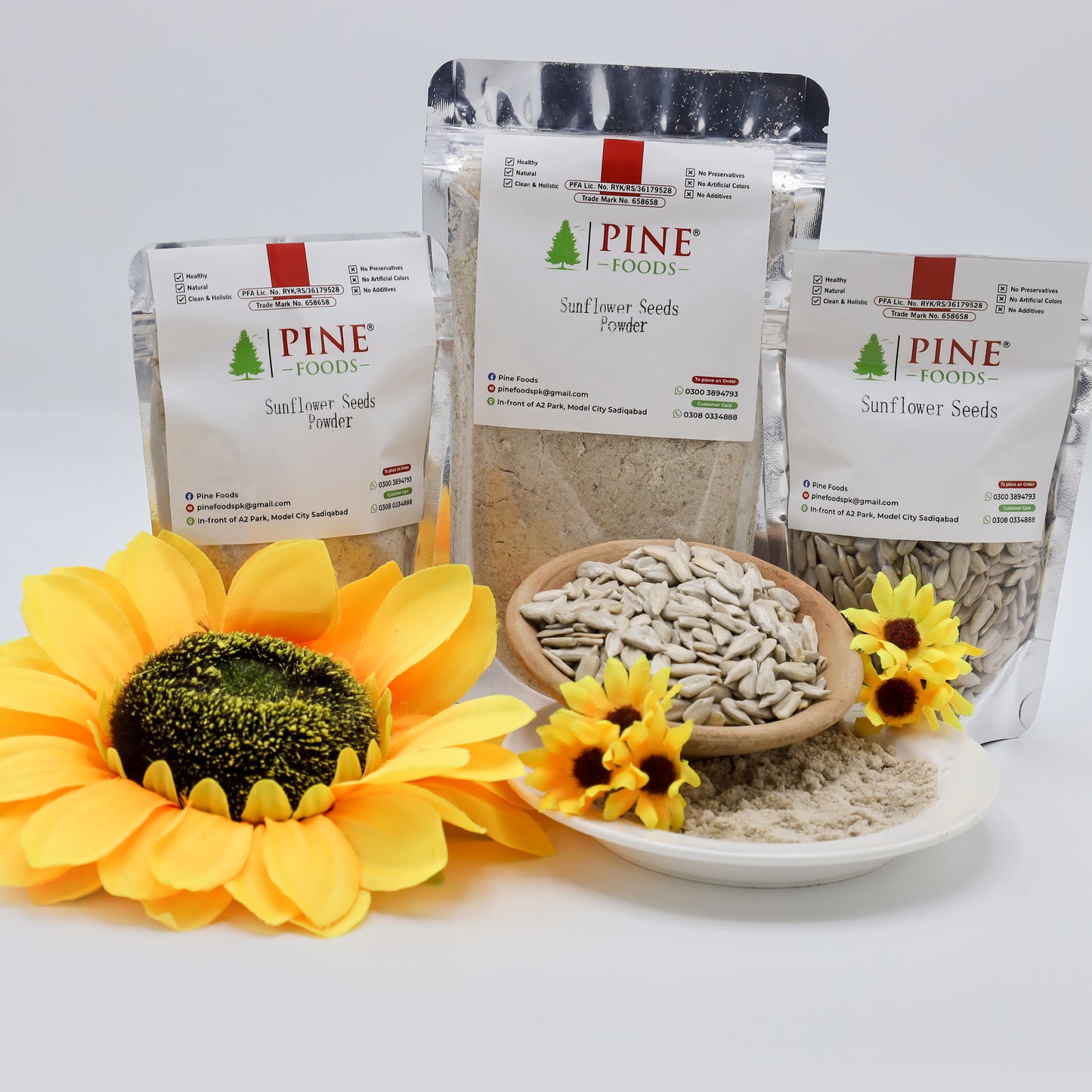 Pine Sunflower Seeds (Deshelled) سورج مُکھی بیج| For Wellness