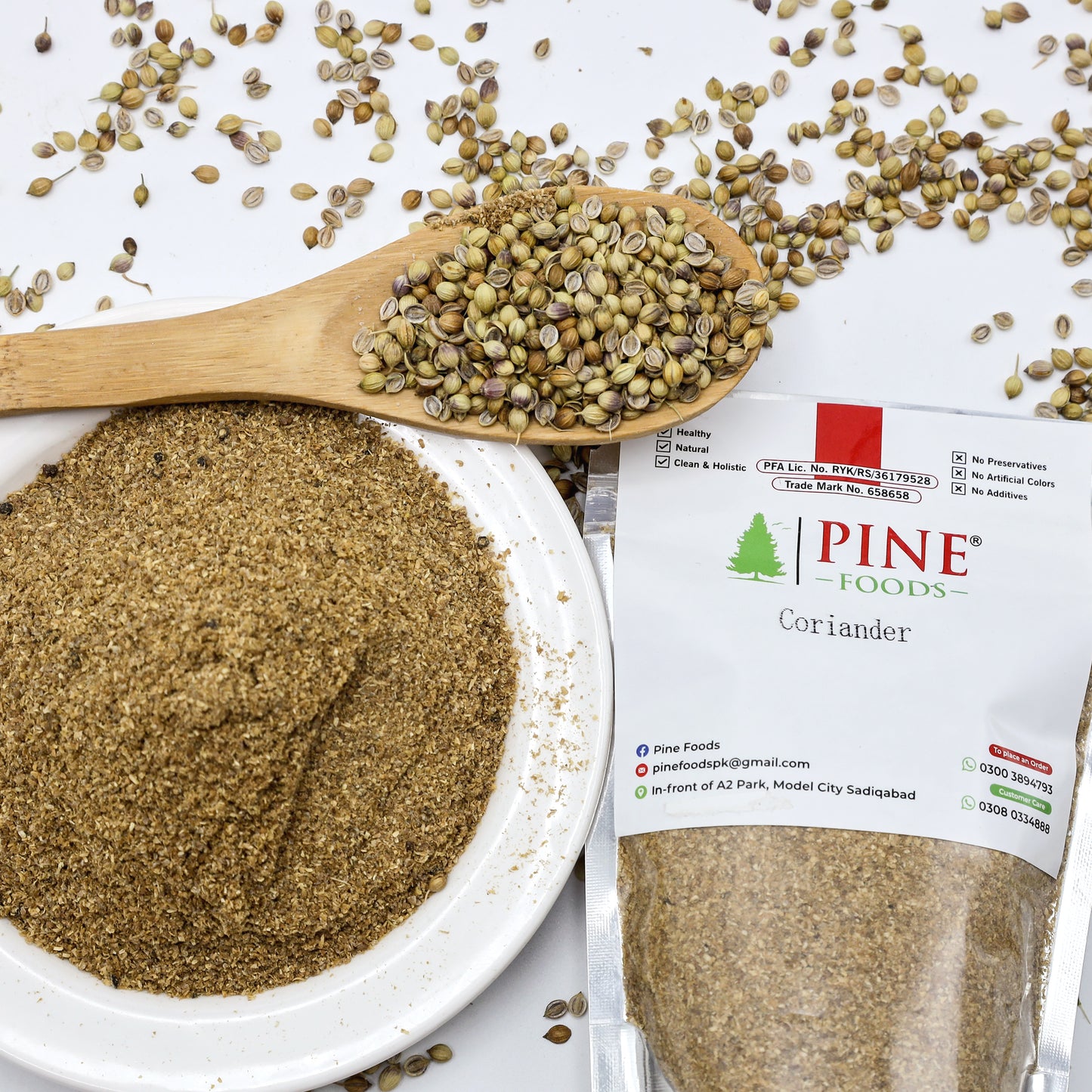 Pine Coriander Seeds (Dhaniya| دھنیا)Bold Flavor&Fresh Aroma