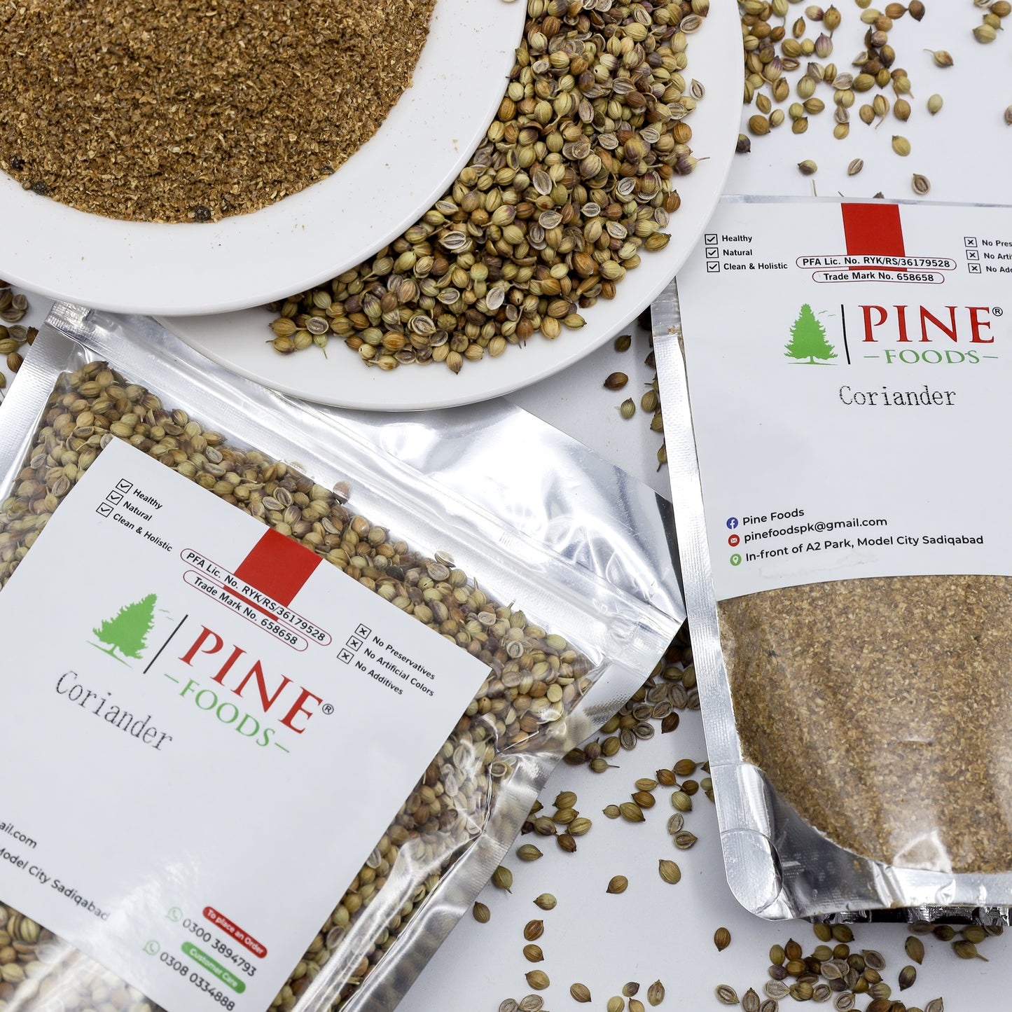 Pine Coriander Seeds (Dhaniya| دھنیا)Bold Flavor&Fresh Aroma