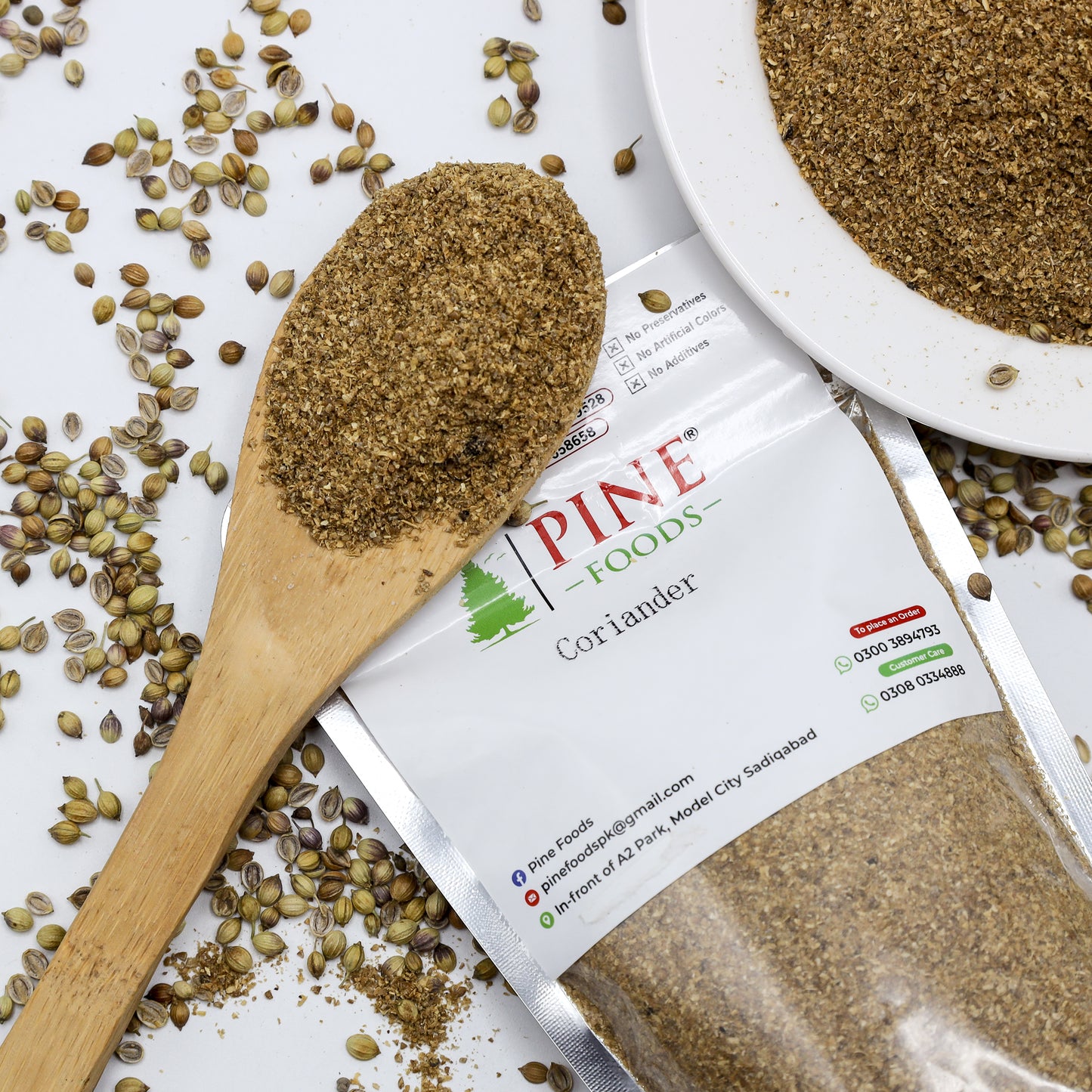 Pine Coriander Seeds (Dhaniya| دھنیا)Bold Flavor&Fresh Aroma