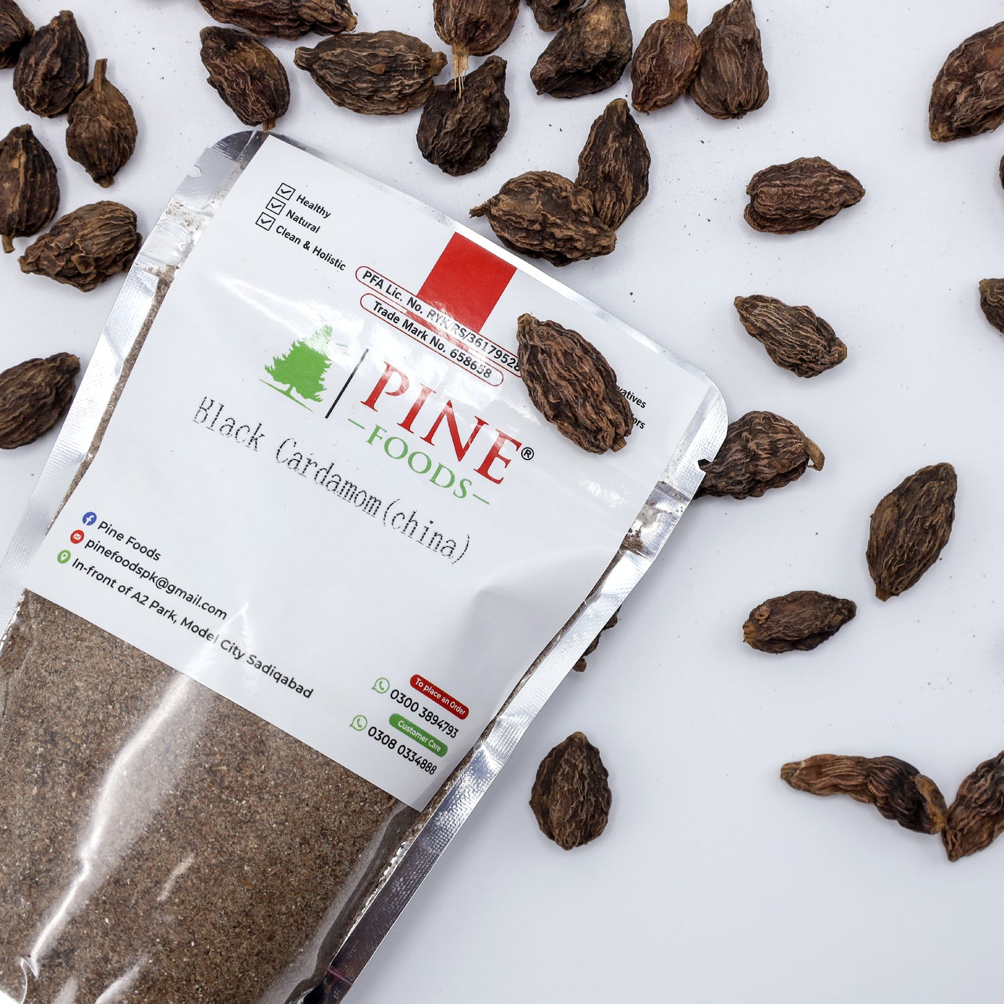 Pine Black Cardamom (Bari Elaichi China | بڑی الائچی چائنا)