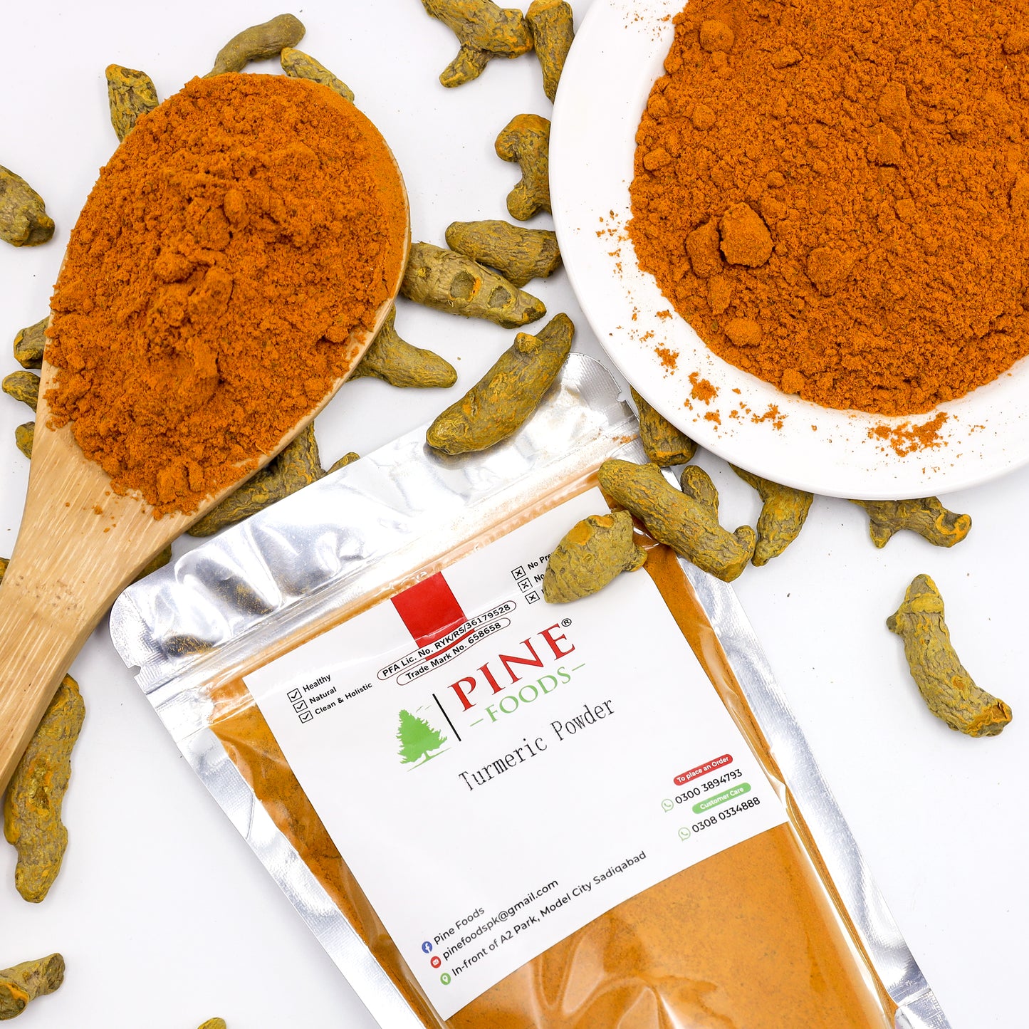 Pine Turmeric Powder (Haldi|ہلدی)Strong Aroma & Rich Flavor
