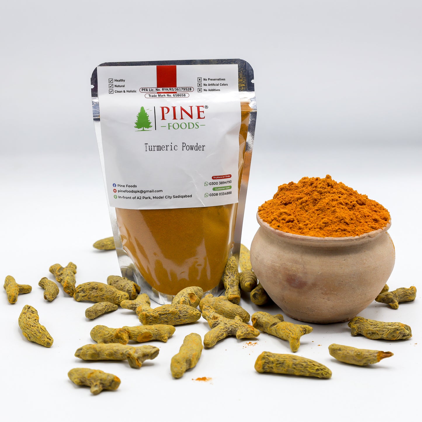Pine Turmeric Powder (Haldi|ہلدی)Strong Aroma & Rich Flavor