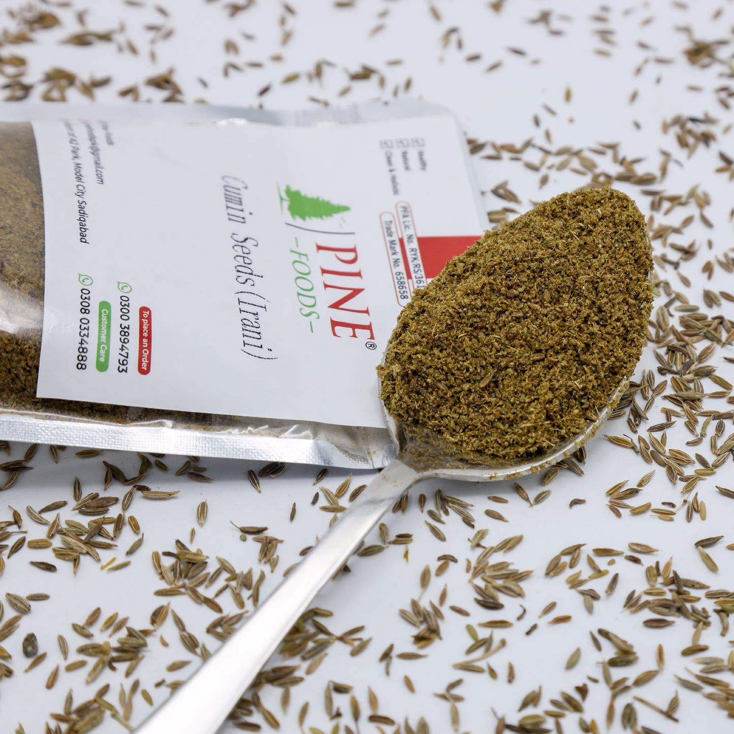 Pine White Cumin Seeds (Irani Zeera | ایرانی زیرہ) Strong Aroma
