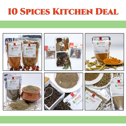 Premium 10 Spice Combo All in One Kitchen Pack