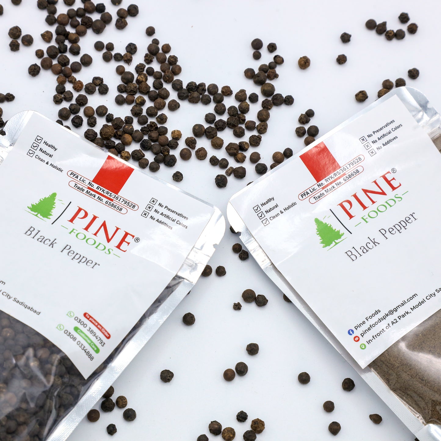 Pine Black Pepper|Kali Mirch (کالی مرچ)Bold Aroma & Pure Taste
