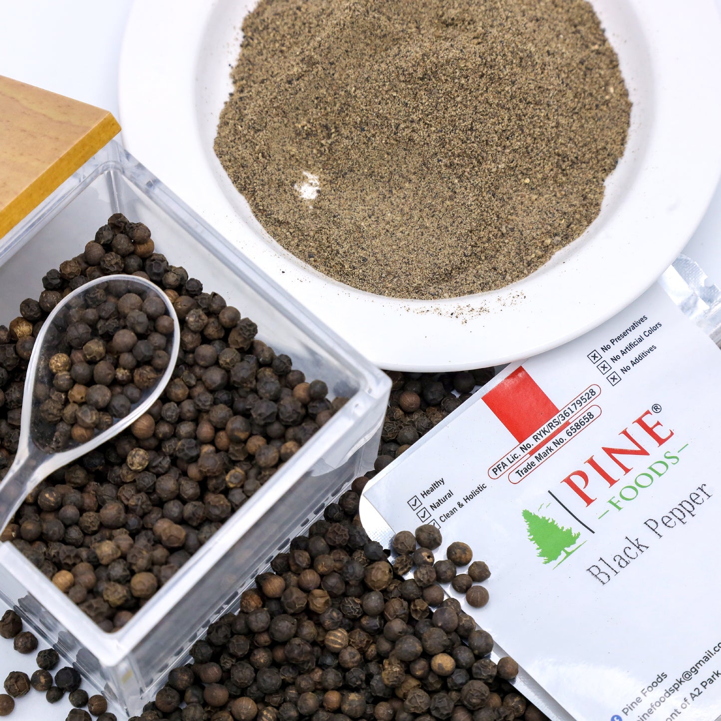 Pine Black Pepper|Kali Mirch (کالی مرچ)Bold Aroma & Pure Taste