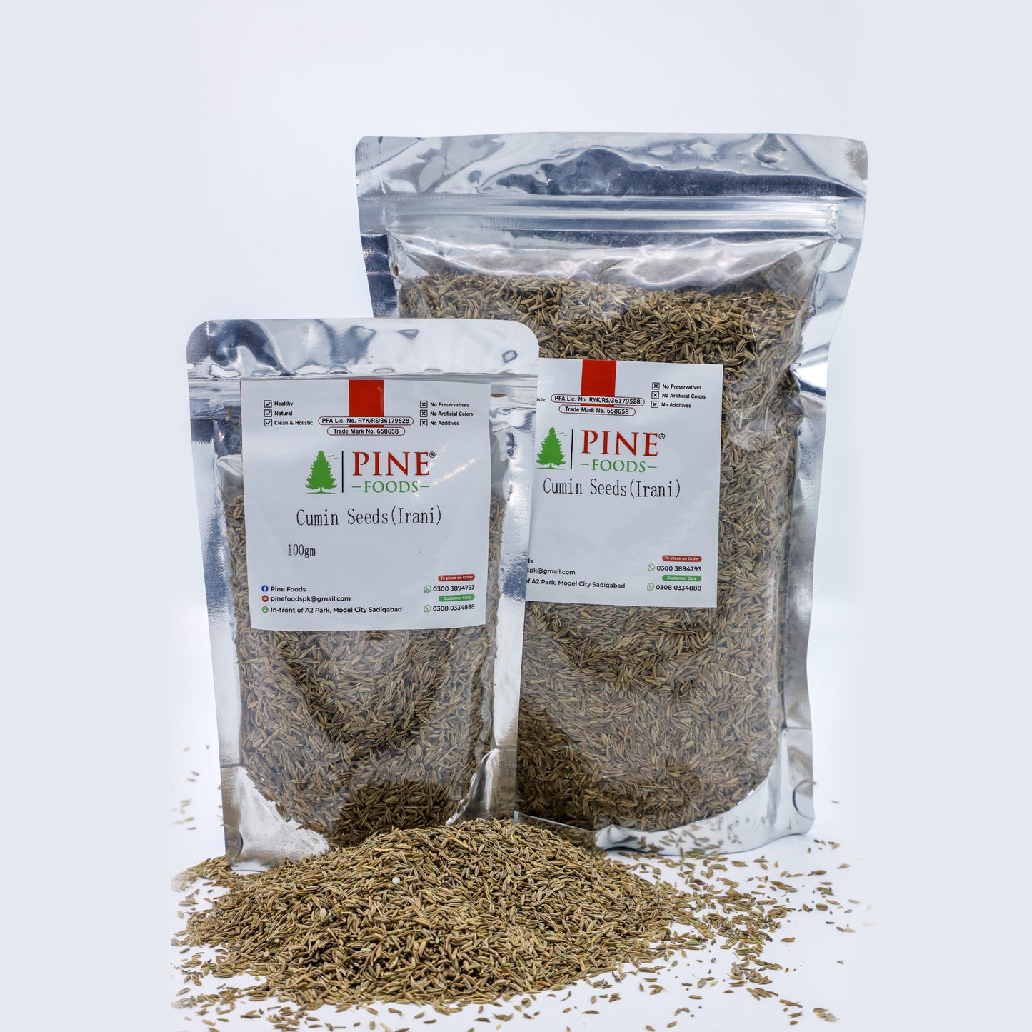 Pine White Cumin Seeds (Irani Zeera | ایرانی زیرہ) Strong Aroma