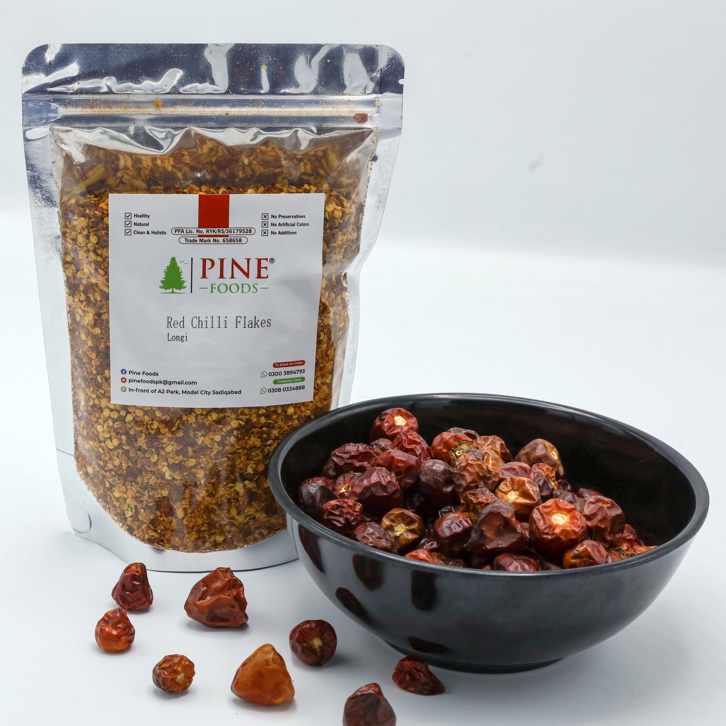 Pine Red Chilli Longi | سرخ مرچ لونگی|Stemless & Moderately Hot