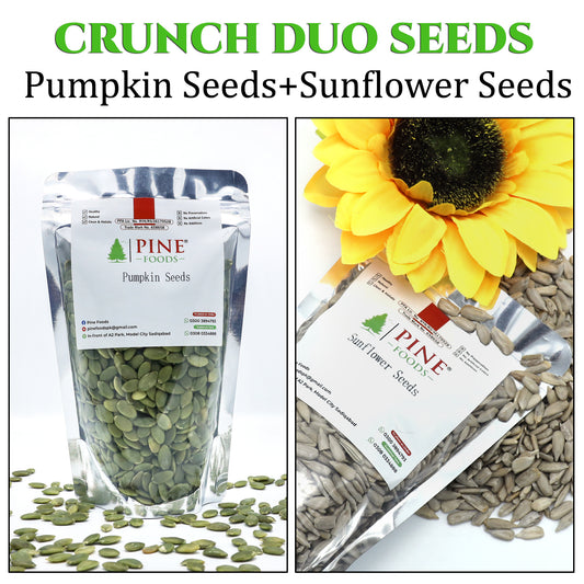 Crunch Duo Seeds – Pumpkin+Sunflower for Daily Healthy Cravings