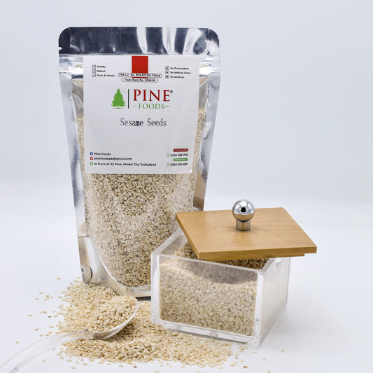 Pine Sesame Seeds | (سفید تل) For Hormonal Balance & Vital Energy