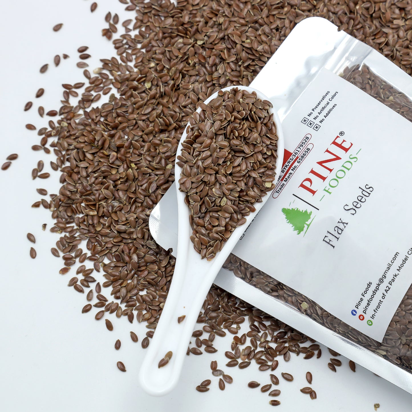 Pine Flax Seeds (Alsi | السی) |For Beauty, Hormones & Digestion
