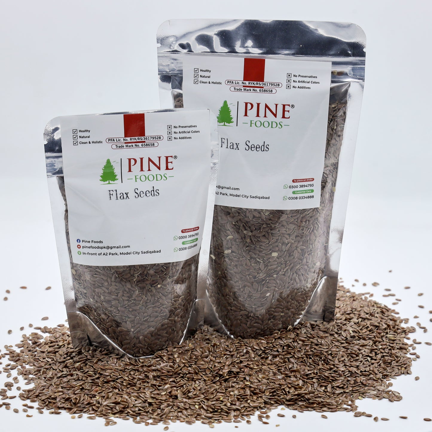 Pine Flax Seeds (Alsi | السی) |For Beauty, Hormones & Digestion