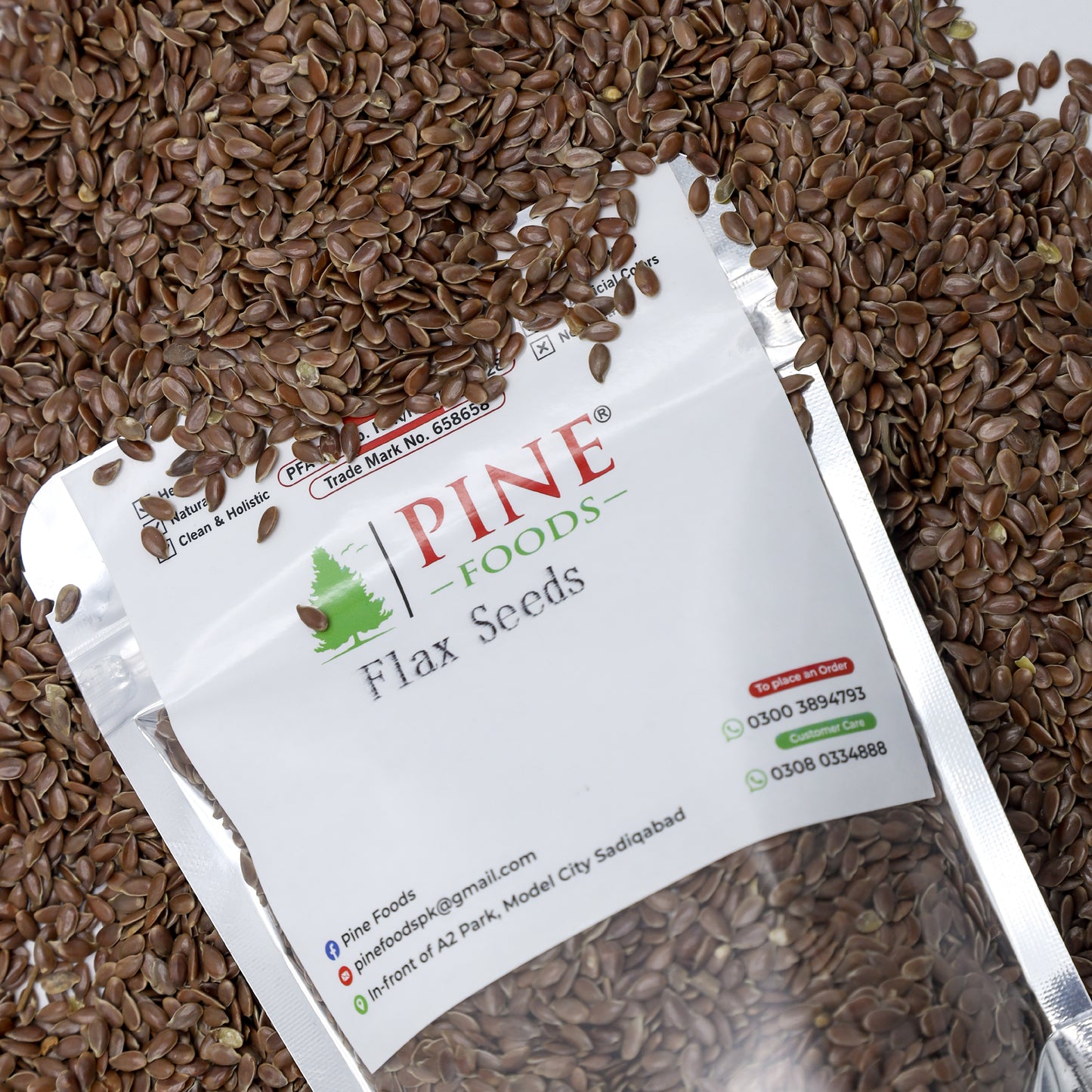Pine Flax Seeds (Alsi | السی) |For Beauty, Hormones & Digestion