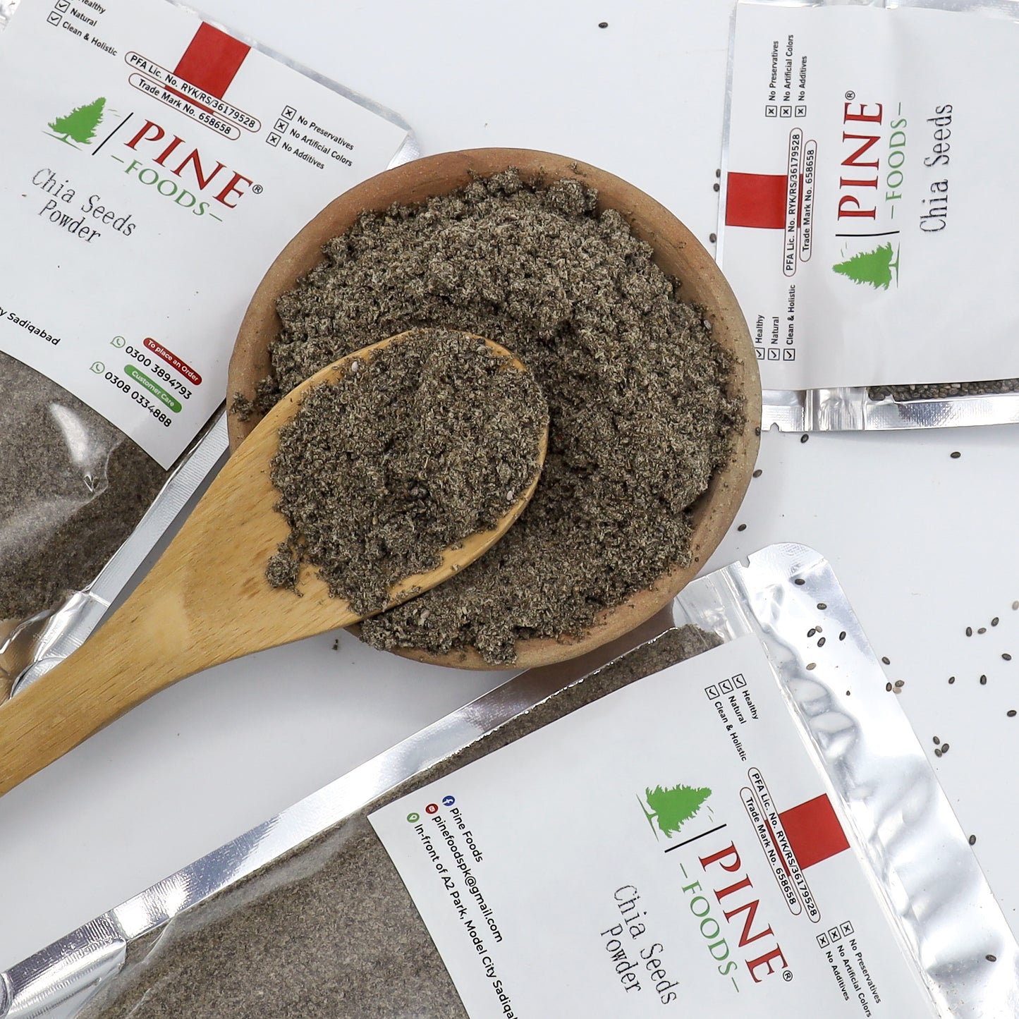 Pine Chia Seeds (چیا سیڈ)Energy,Digestion & Weight Support