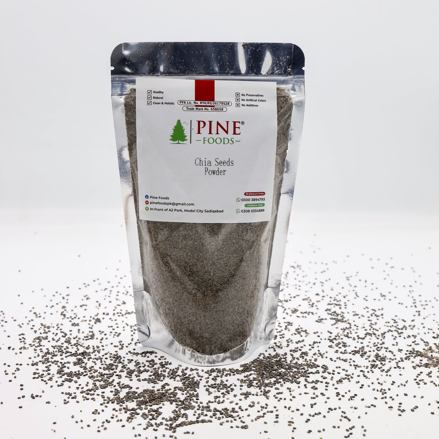 Pine Chia Seeds (چیا سیڈ)Energy,Digestion & Weight Support