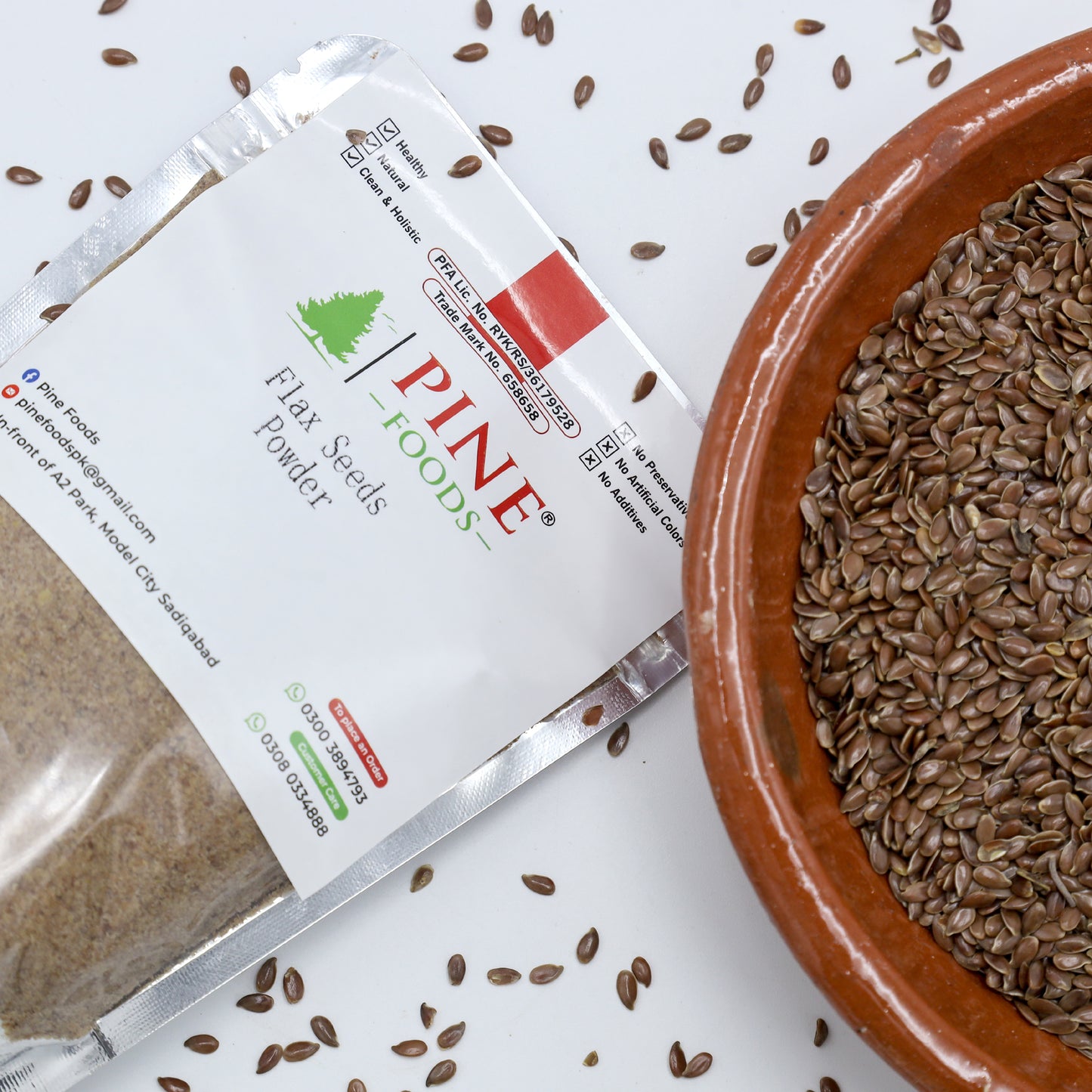 Pine Flax Seeds (Alsi | السی) |For Beauty, Hormones & Digestion