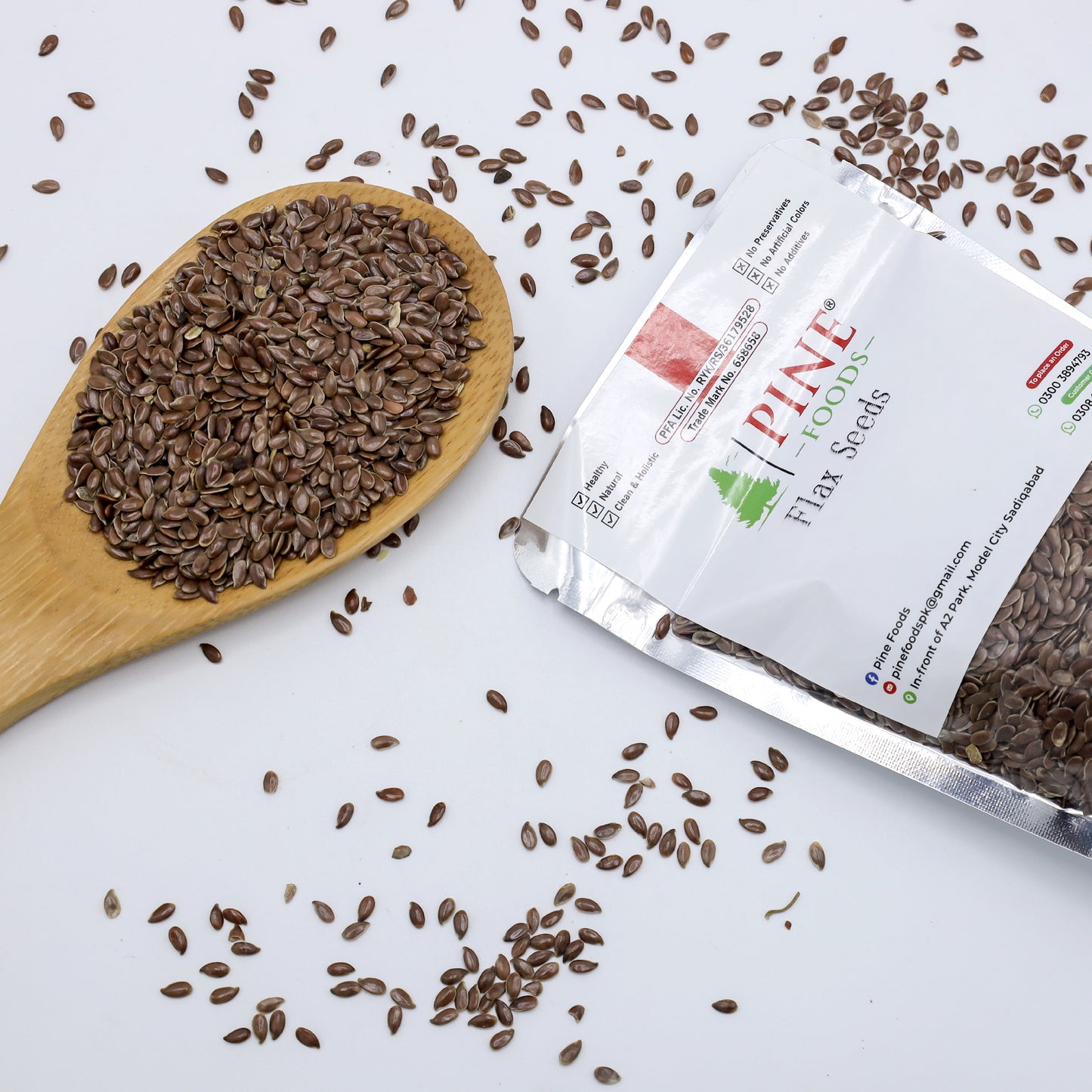 Pine Flax Seeds (Alsi | السی) |For Beauty, Hormones & Digestion