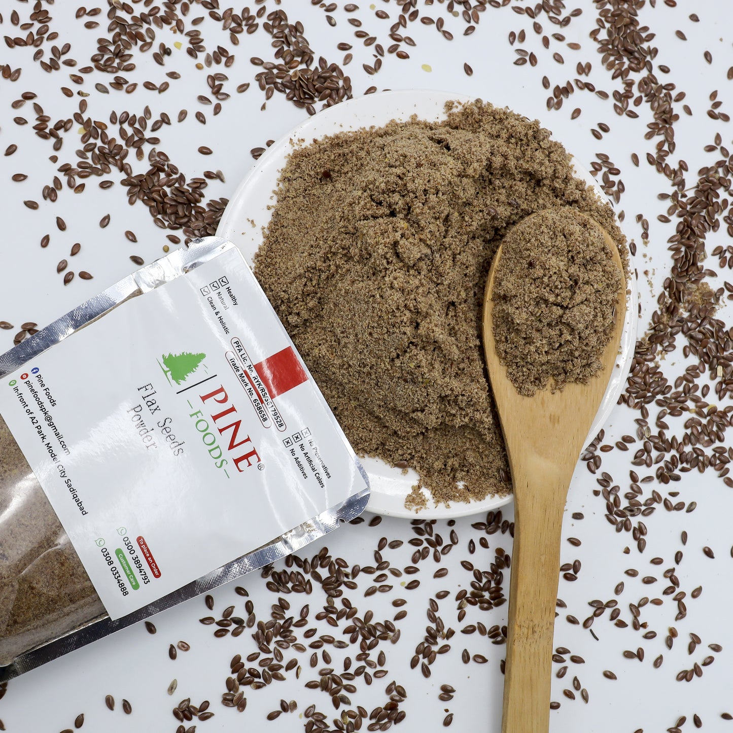 Pine Flax Seeds (Alsi | السی) |For Beauty, Hormones & Digestion