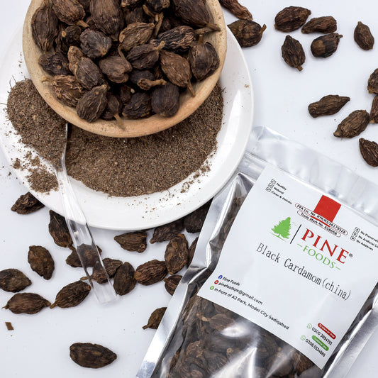 Pine Black Cardamom (Bari Elaichi China | بڑی الائچی چائنا)