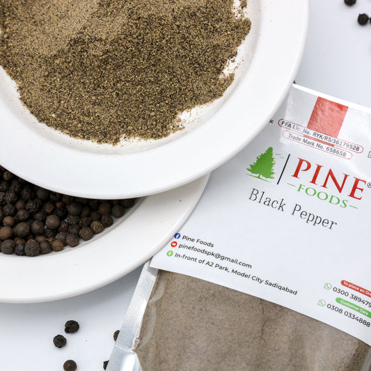 Pine Black Pepper|Kali Mirch (کالی مرچ)Bold Aroma & Pure Taste