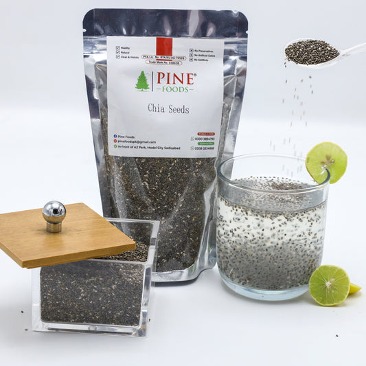 Pine Chia Seeds (چیا سیڈ)Energy,Digestion & Weight Support