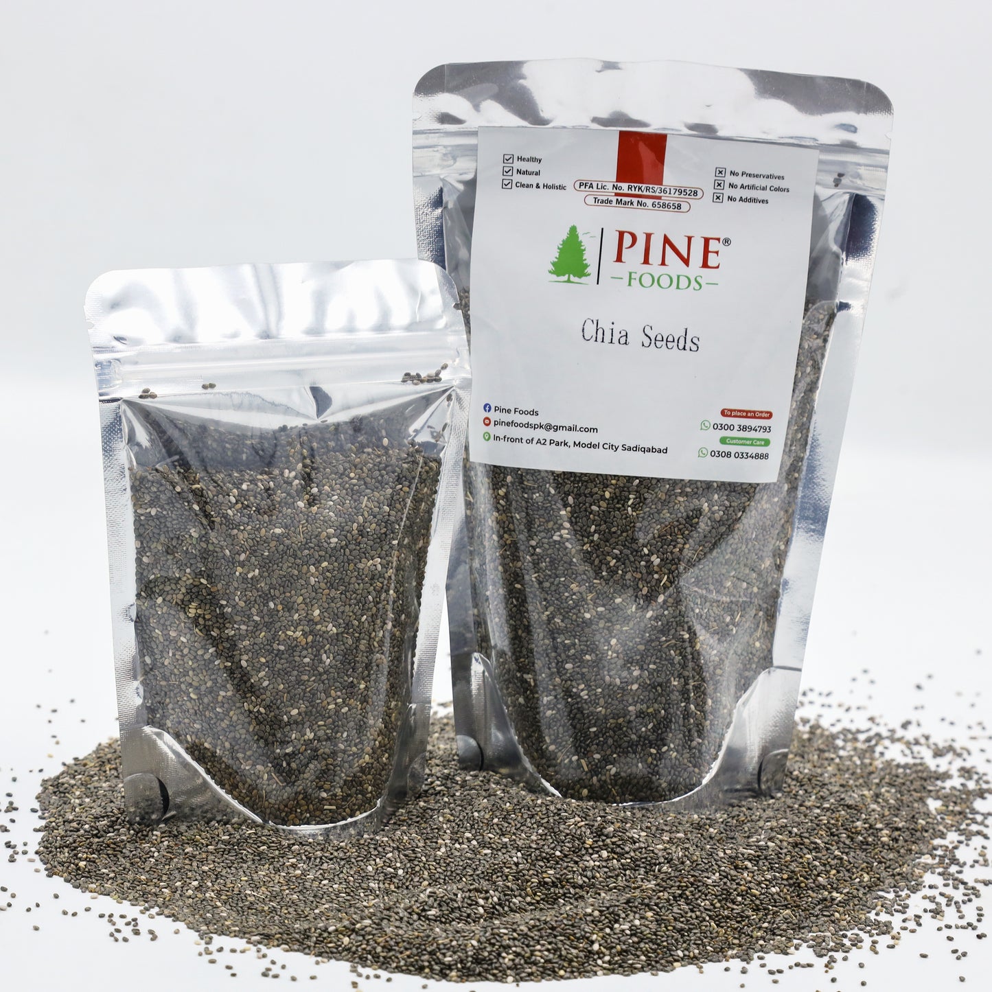 Pine Chia Seeds (چیا سیڈ)Energy,Digestion & Weight Support