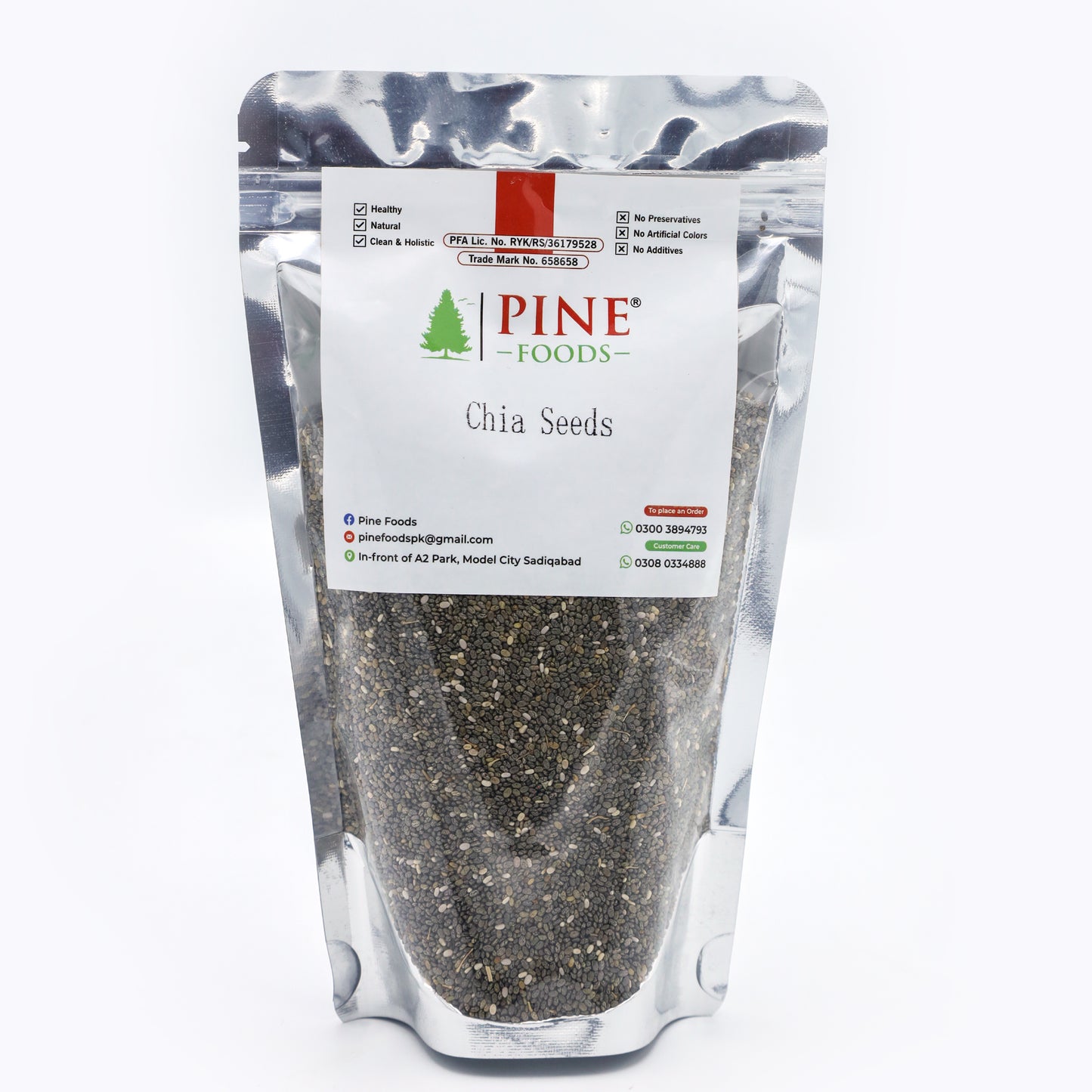 Pine Chia Seeds (چیا سیڈ)Energy,Digestion & Weight Support
