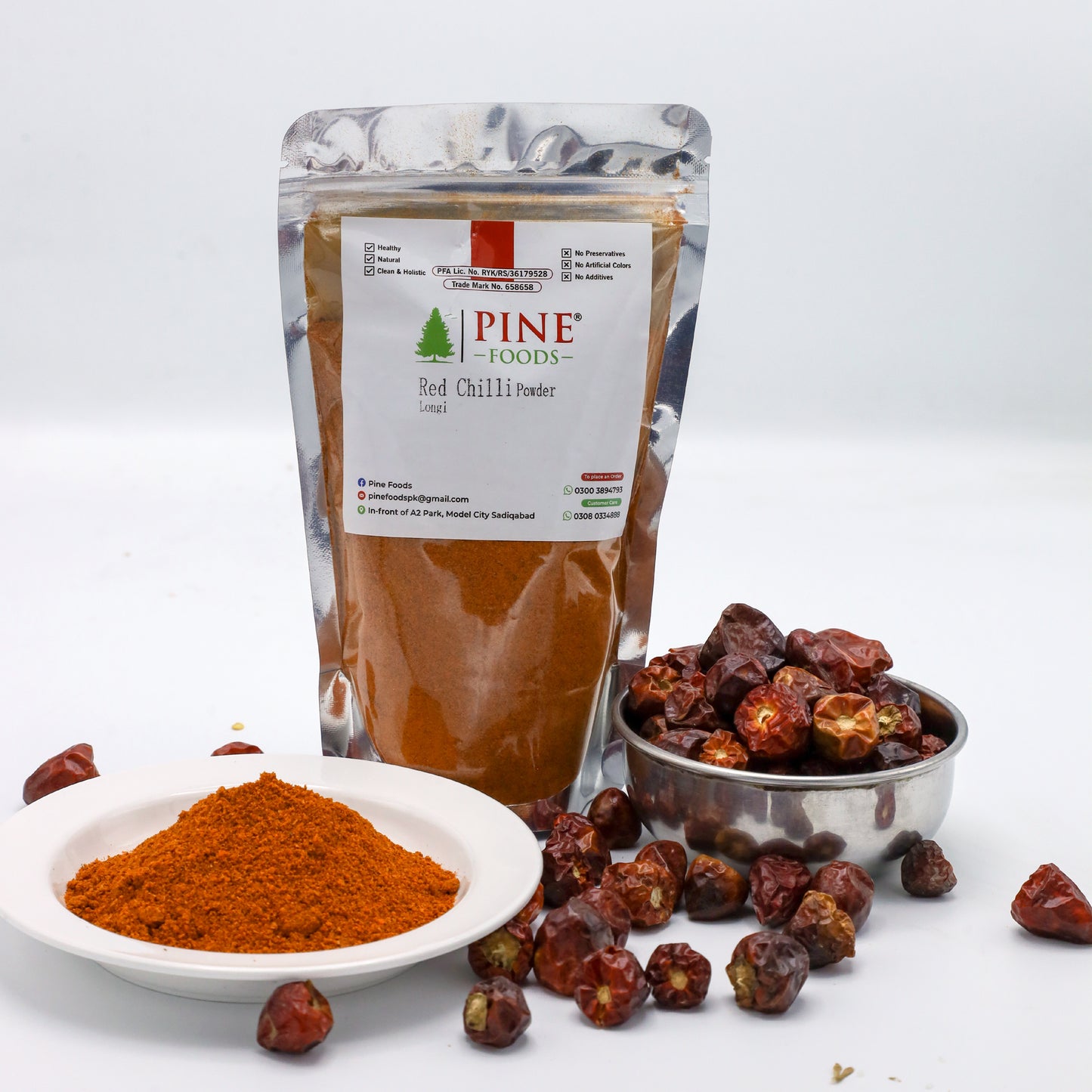 Pine Red Chilli Longi | سرخ مرچ لونگی|Stemless & Moderately Hot